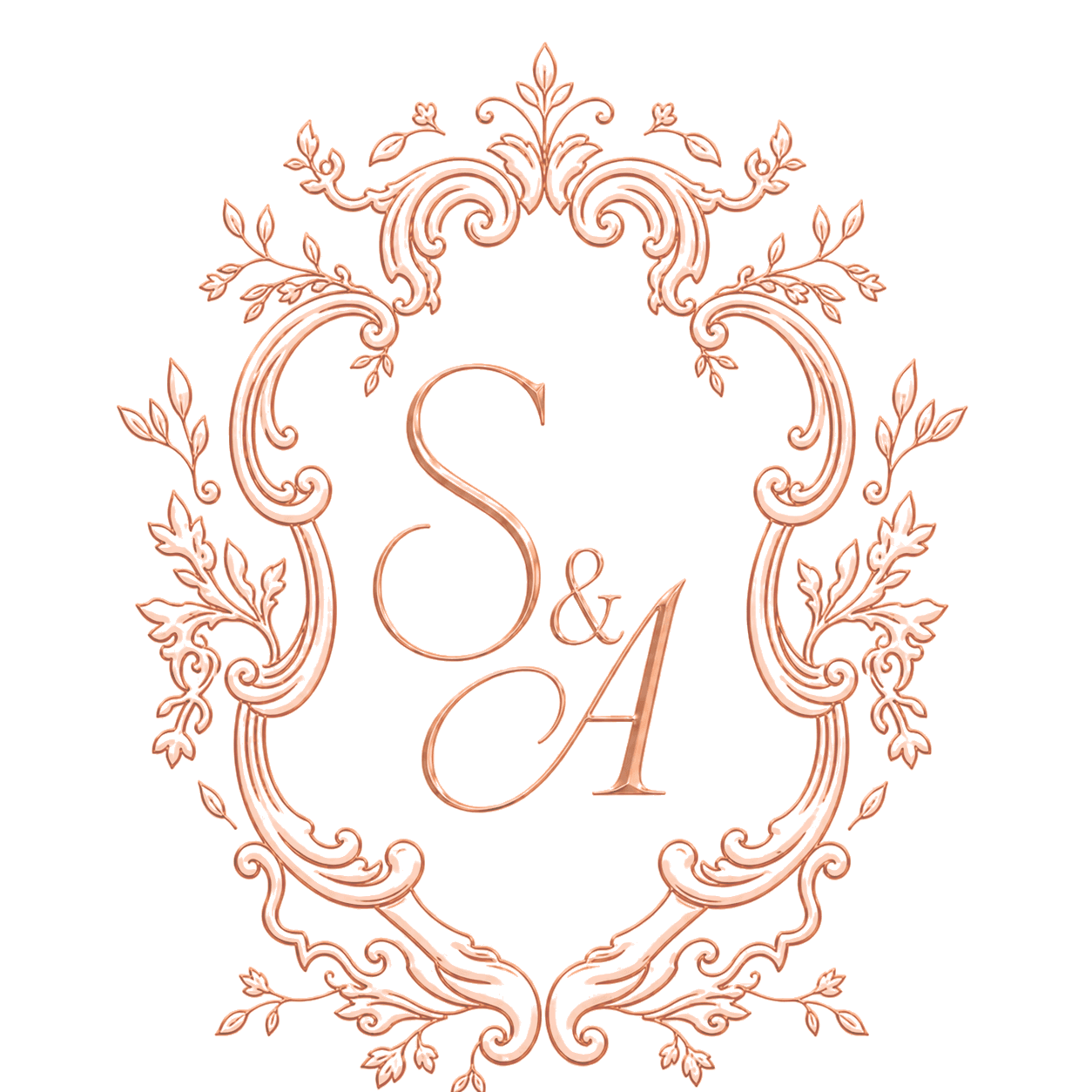Sumaya and Aditya monogram